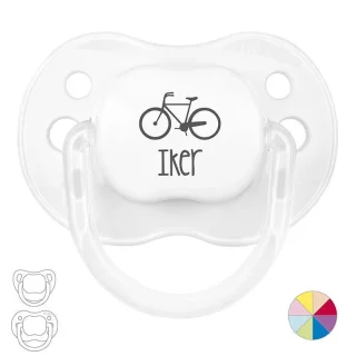 Chupete Personalizado Bebé Mi Pipo New Classic Bicicleta