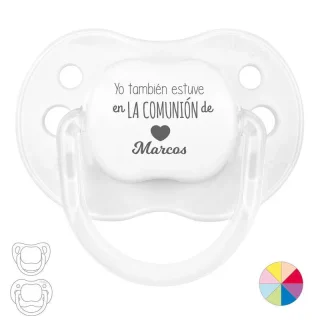 Chupete yo también estuve primera comunion
