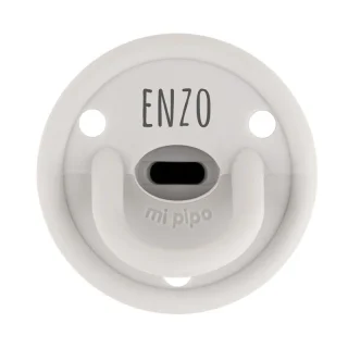 Chupete Personalizado Gummy Gris