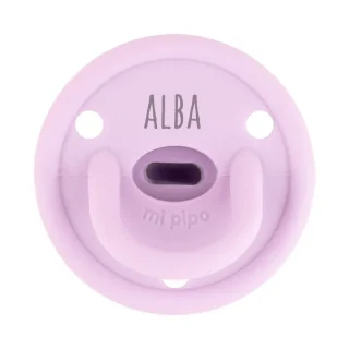 Chupete Personalizado Gummy Malva