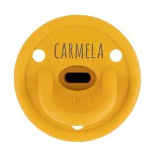 Chupete Personalizado Gummy Mostaza