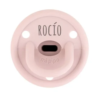 Chupete Personalizado Gummy Rosa Soft