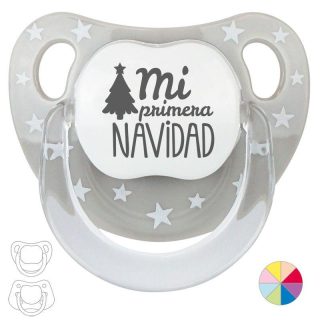 Chupete Navidad Bebe Mi Pipo Chic Mi primera Navidad