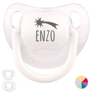 Chupete Navidad Personalizado Bebe Mi Pipo Estrella