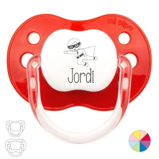 Chupete Personalizado superhéroe Mi Pipo