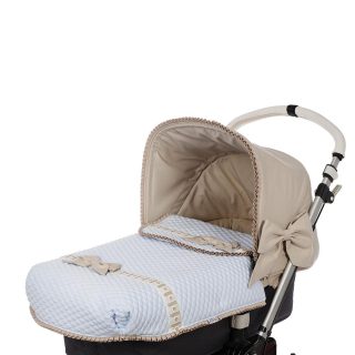 Colcha Capazo A Medida Carro Bebé 768 Rombos Bebiti By Nanetes