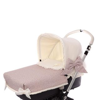 Colcha Capazo Bebé A Medida Carro 206 Camel Bebiti by Nanetes