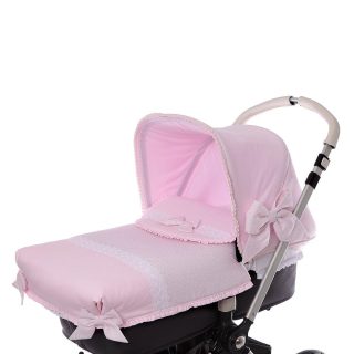 Colcha Capazo A Medida Carro Bebé 742 Media Luna Bebiti By Nanetes