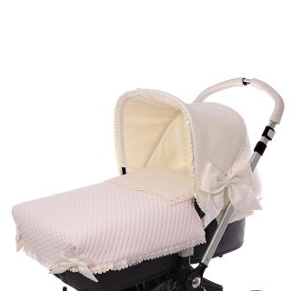 Colcha Capazo Bebé A Medida Carro 768 Pasacintas Bebiti by Nanetes