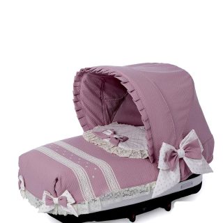 Colcha Capazo A Medida Carro Bebé Napoles Valencienne Bebiti By Nanetes