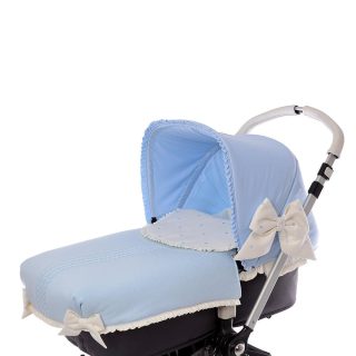 Colcha Capazo Invierno A Medida Carro Bebé Tricot 828 Bebiti by Nanetes