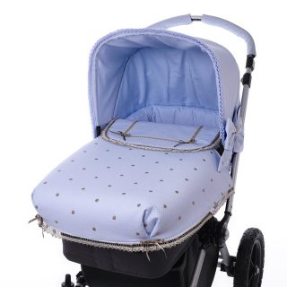 Colcha Capazo A Medida Carro Bebé 828 Bolillo Bebiti By Nanetes