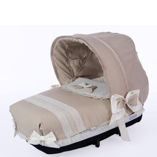 Colcha Capazo A Medida Carro Bebé 110 Puntillas Bebiti By Nanetes