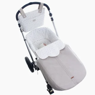 Colcha capazo Reversible Flavia Uzturre