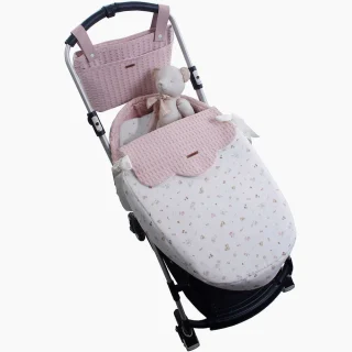 Colcha capazo reversible Benjamin Uzturre