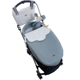 Colcha capazo reversible Clea Uzturre