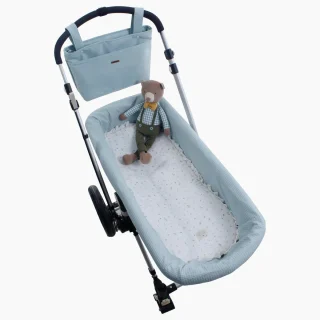 Colchoneta capazo+muselina Ofelia Uzturre