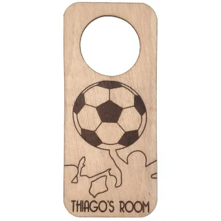 Colgador Puerta Personalizado Fútbol