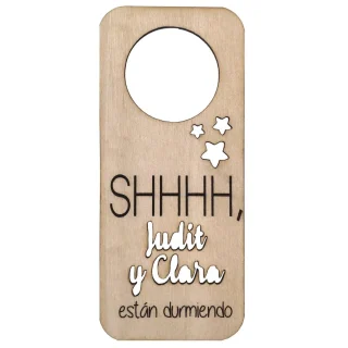 Colgador Puerta Personalizado Nombres