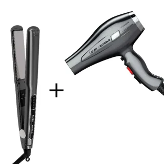 Combo Profesional Plancha LIZZE EXTREME + Secador LIZZE EXTREME 2400w