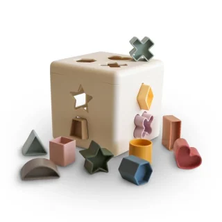 Cubo didáctico figuras geométricas