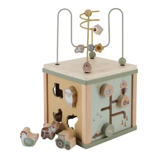 Cubo de actividades MOntessori Granja