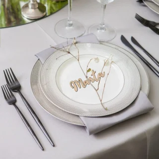 Marcasitios nombre madera personalizado con imán