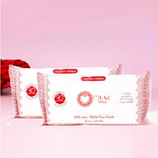 2 paquetes de toallitas (60uds.) - Rose Mystik