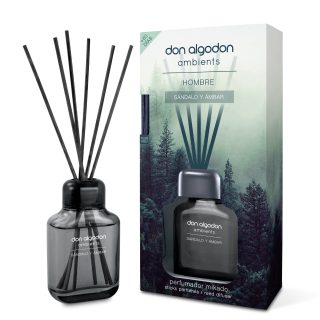 Mikado Sándalo & Ámbar Don Algodón Hombre 65 ml
