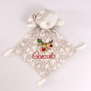 Dou dou Personalizado Navidad Bebé Peluche Reno Nanetes