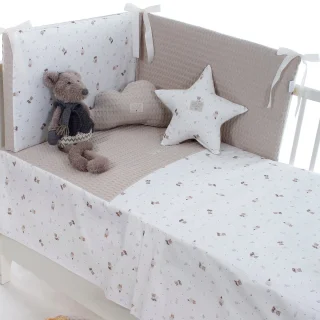 Edredon y Protector cuna Gaspar Uzturre