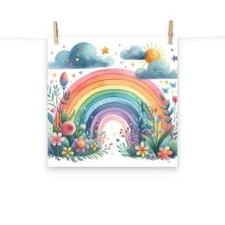 Lamina para enmarcar Arco Iris