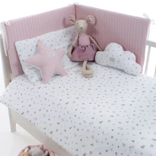 Nórdico + Protector cuna Benjamin Uzturre