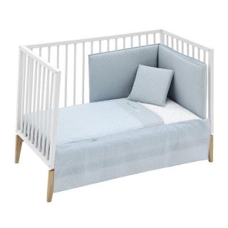 Cuna con protector Forest Azul Cambrass