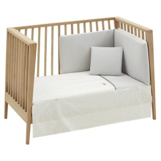 Colcha Cuna con protector Magia gris Cambrass