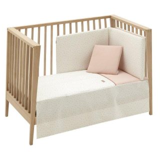 Colcha Cuna con protector Magia rosa Cambrass