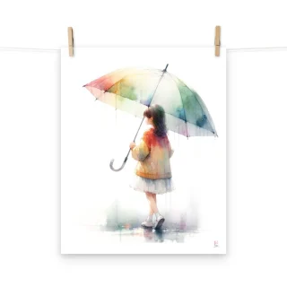 Lamina decorativa El paraguas