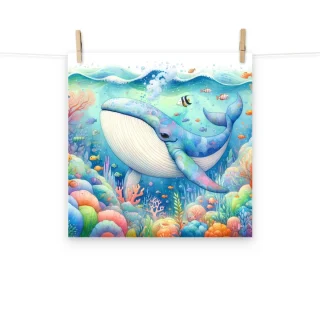 Lamina infantil la Ballena