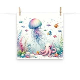 Laminas decorativas Animales marinos