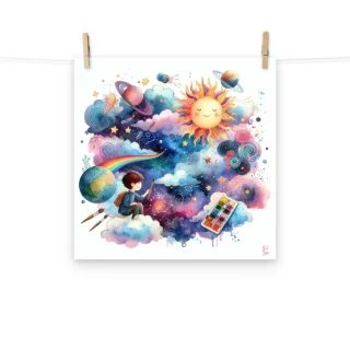 Laminas infantiles del espacio