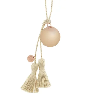 Llamador de ángel pompones Anais Rosa Nanetes