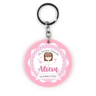 Llavero Detalle Comunion niña