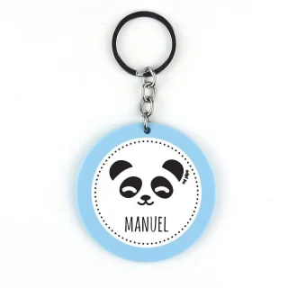Llavero Personalizado Panda Pipo