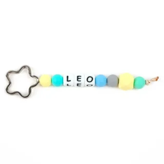 Llavero Silicona Nombre Multicolor Mi Pipo