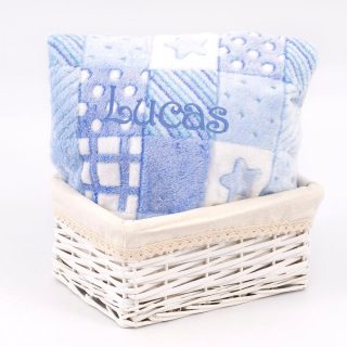 Manta Bebé Personalizada Patchwork