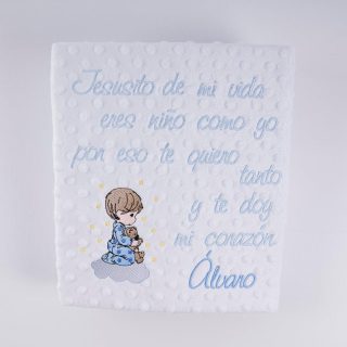 Manta Personalizada Jesusito de mi Vida Niño Nanetes