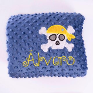 Manta Personalizada Bebé Pirata Nanetes