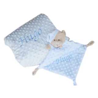 Manta con Dou dou personalizados Bebé Nanetes