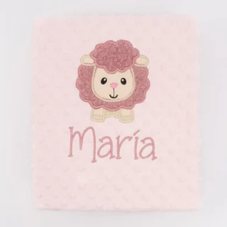 Mantita Personalizada Ovejita Polar Nanetes