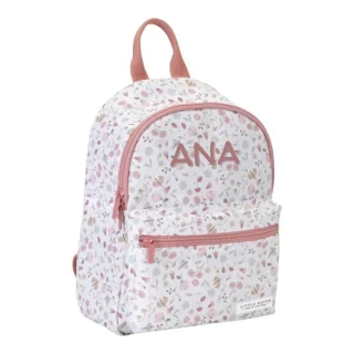 Mochila guardería Flores Mariposas Little Duch